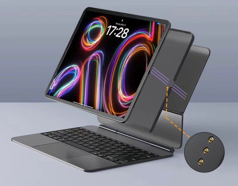 iPad Bluetooth Smart Keyboard for Air 6 / M4 / 11 / 12.9 / 13 / 10.9 Brand New - GreshamTech