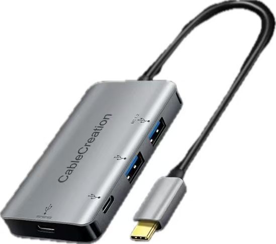 Cable Creation USB-C Type-c Dongle 3.1 10Gbp/s 100W power deliver HUB Brand New - GreshamTech