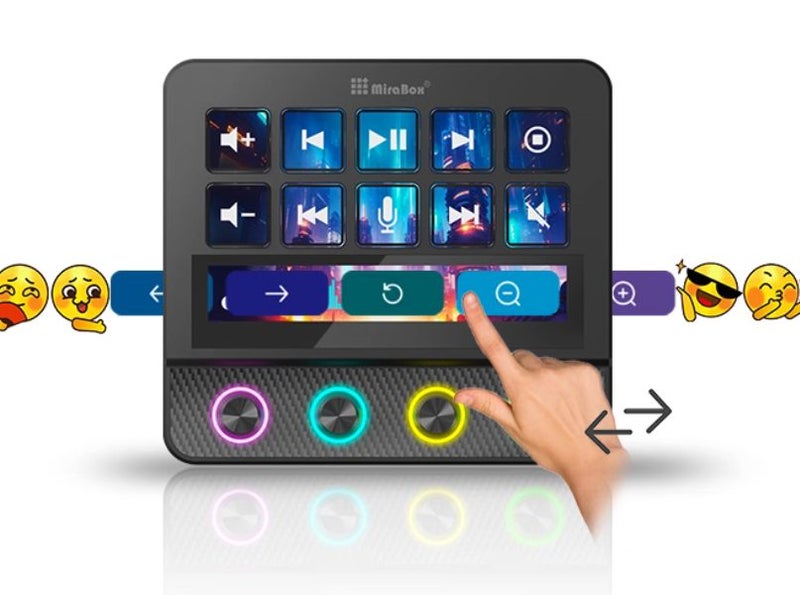 Stream Deck liked N4 Pro Music and moive production Keyboard controller New - GreshamTech