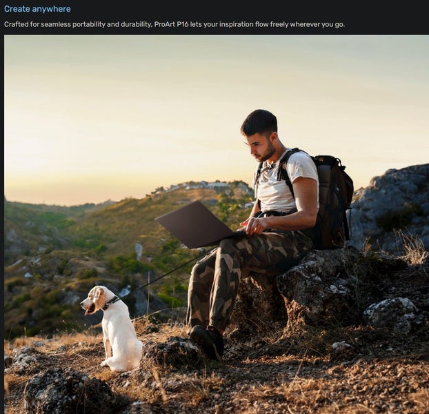 ASUS ProArt P16 RTX 5070 PC Gaming 16 2.8K OLED 120Hz Touch Touch Screen New - GreshamTech