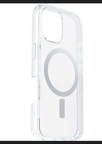 iPhone 16 otterbox Symmetry+ Plus Clear Magsafe Case (0755.1) - GreshamTech