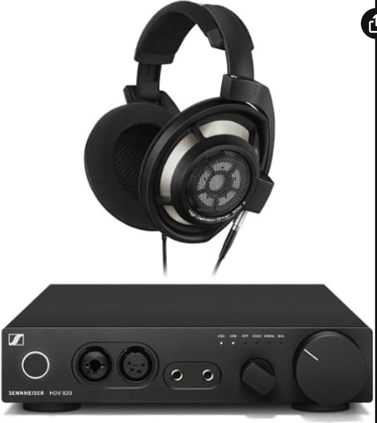 Sennheiser HD 800S and HDV 820 Headphones high fidelity Brand New (with amp) - GreshamTech