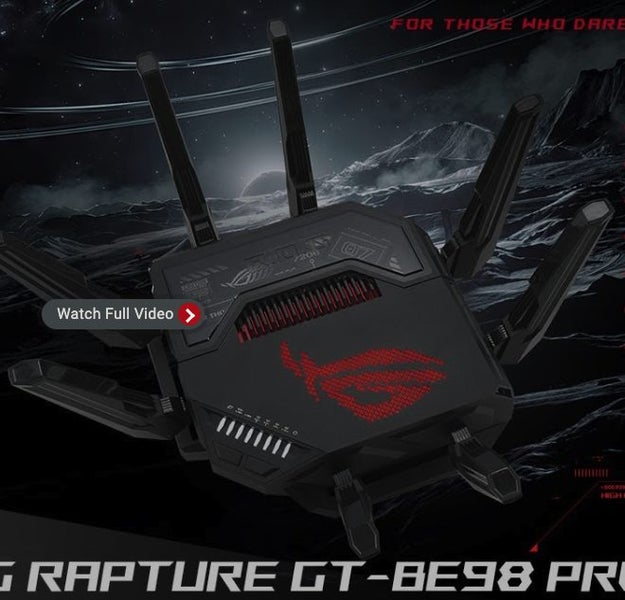 ROG Rapture GT-BE98 PRO Wilreless Router WIFI7 Quad-band WiFi 7 (802.11be) New - GreshamTech