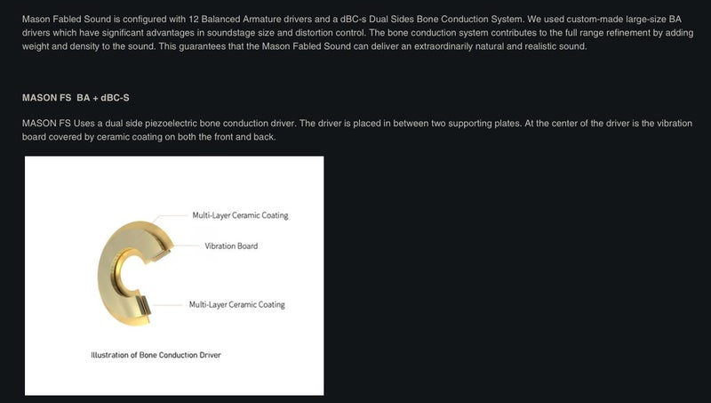 Unique Melody Mason Fabled Sound FS high-end Earphones High fedility IEM New - GreshamTech