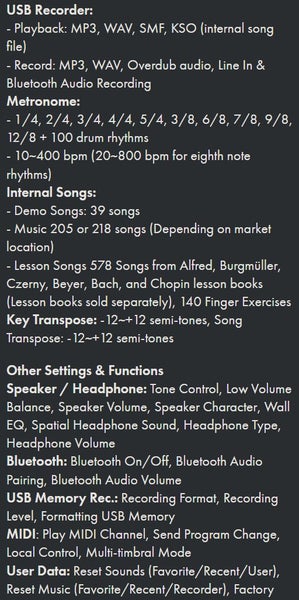 KAWAI CA901 / CA99 DIGITAL PIANO MODERN BLACK INCLUDES MATCHING BENCH Brand New - GreshamTech