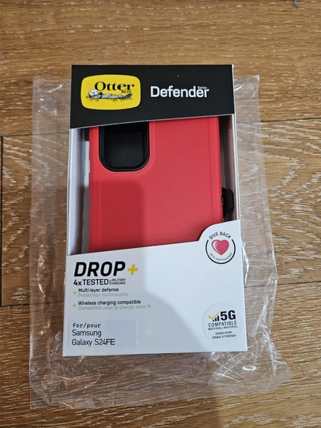 Samsung S24 FE / S24FE otterbox Case Red (0787) - GreshamTech