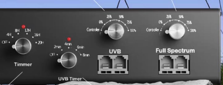 PMS Supervital max Plants Light LED Grow Light Tone and Time Set Brand New - GreshamTech