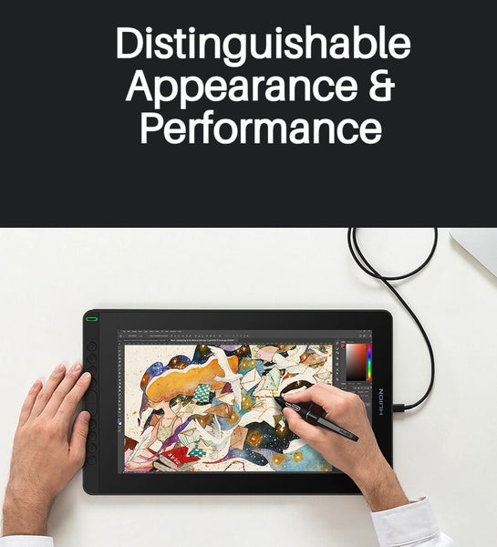 Huion Kamvas 22 / 24 inch plus 2.5K Graphic Drawing Tablet with Stylus Brand New - GreshamTech