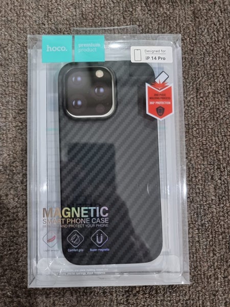 iPhone 14 Pro Case Carbon Fibre Look (Plastic) (0266) - GreshamTech