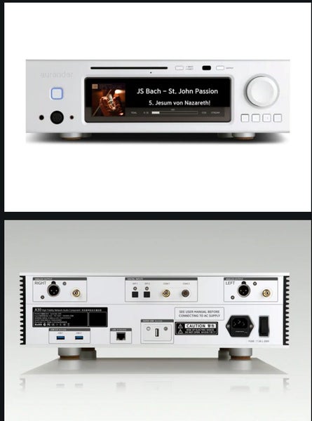 Aurender A30 Flagship Digital Music Player Streamer CD Ripper As New Ex-Demo - GreshamTech