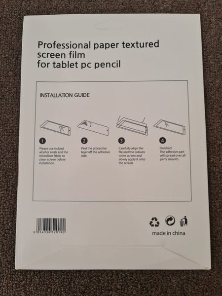 ipad 2018 6th Pro 9.7 drawing pencil protector - GreshamTech