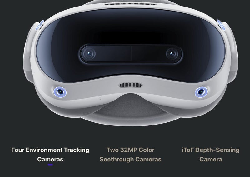 PICO 4 Ultra VR headset Glass support Mac and iPhone Snapdragon XR2 Brand New - GreshamTech