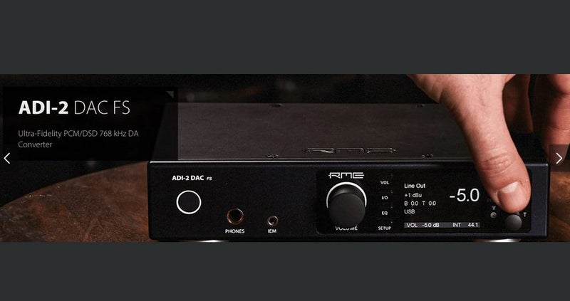RME ADI-2 FS DAC DAP Music Player high fidelity DSD Like New ex-demo 9.5/10 - GreshamTech