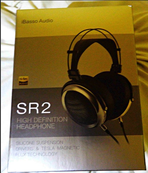 iBasso SR2 ergonomic Open-Back Headphones Brand New - GreshamTech