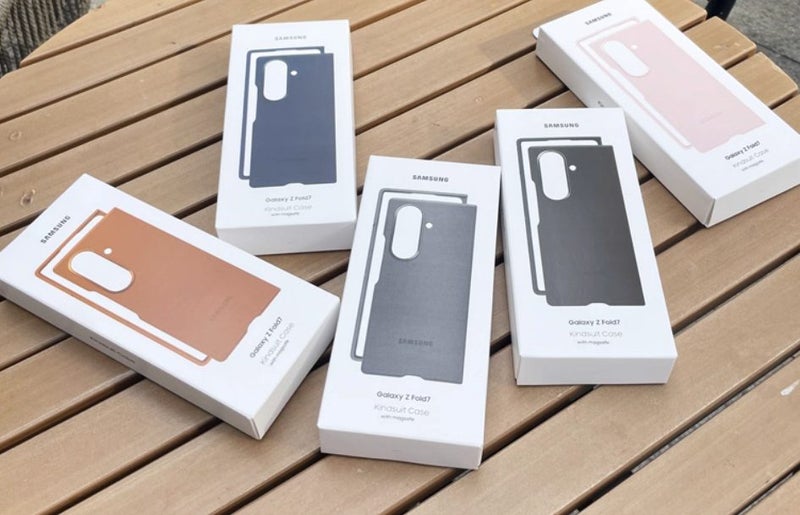 Samsung Galaxy Fold 7 / Fold7 synthetic leather Case Brand New - GreshamTech