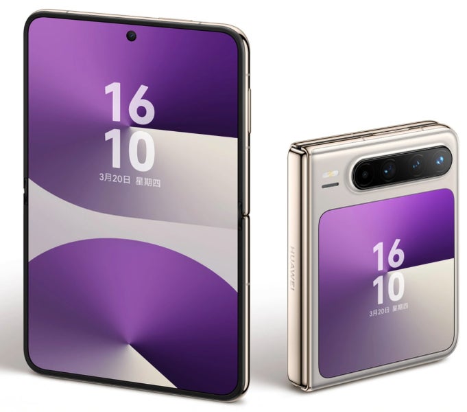 Huawei Pura X Foldable Phone HarmonyOS 5 Ipx8 OLED 66W fast Charging Brand New - GreshamTech