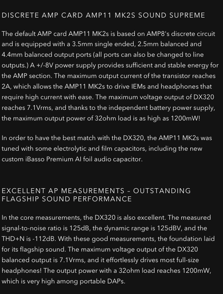 iBasso DX320 Edition X DAC DAP Music Player high fidelity DSD Like New ex-demo - GreshamTech