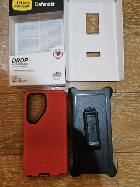 Samsung S25 Ultra 5G / S25Ultra Otterbox Defender Case Red (0811) - GreshamTech