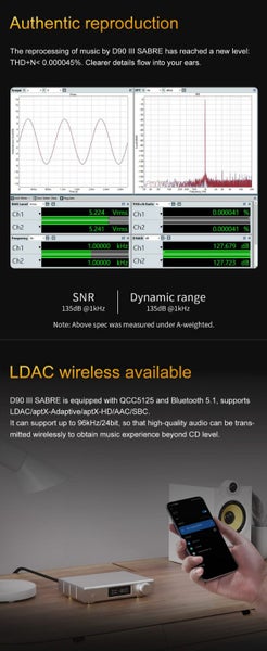 TOPPING D90 AK4499 DAC DAP High fidelity player Like New ex-demo - GreshamTech
