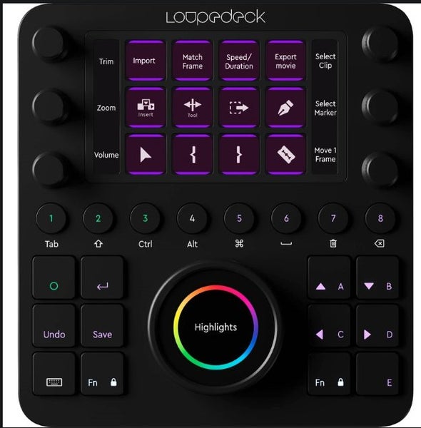 Loupedeck Creative Tool controller Corded for Premier Photoshop Brand New - GreshamTech
