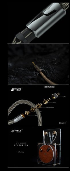 Effect Audio Centurion 4.4mm balanced audio upgrade cable 8 wires Brand New - GreshamTech