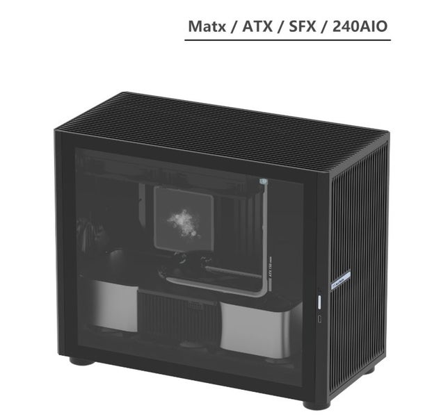 Acat X3 iTX Case 2 configuration Brand New 367mm GPU Brand New - GreshamTech