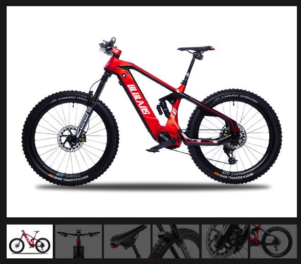 BLULANS S10 Fully carbon fiber E-Bike High End (500W motor, 882Wh battery) New - GreshamTech