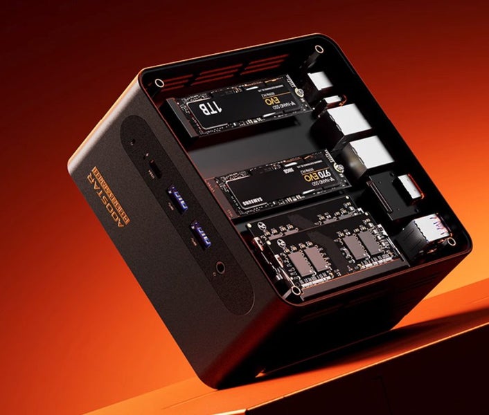 G Flip MiniPC AMD HX 370 32GB + 1TB Brand New WIFI 7, BT5.1 USB4 Brand New - GreshamTech