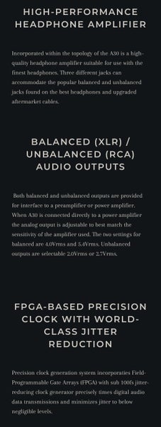 Aurender A30 Flagship Digital Music Player Streamer CD Ripper As New Ex-Demo - GreshamTech