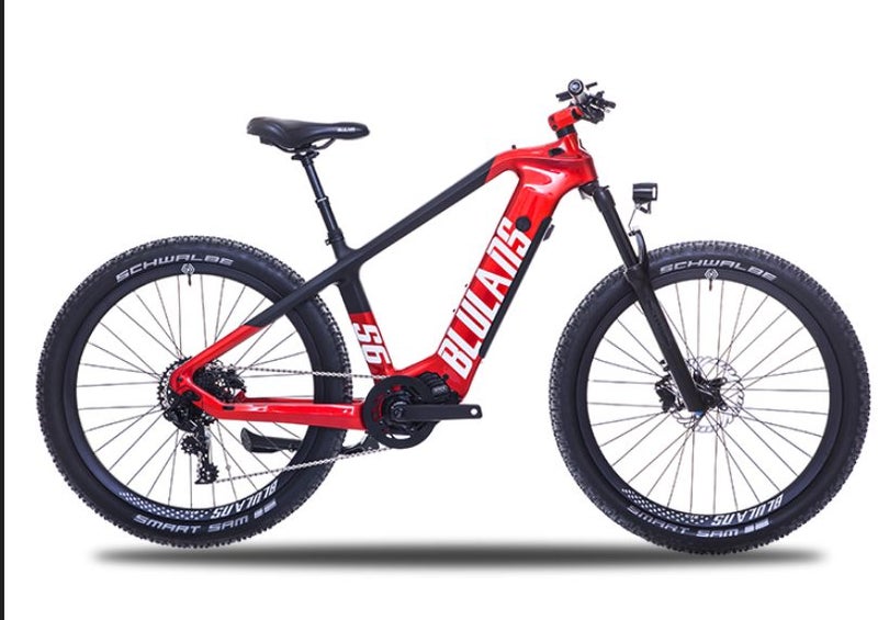 BLULANS S6 Fully carbon fiber E-Bike High End (500W motor, 576Wh battery) New - GreshamTech