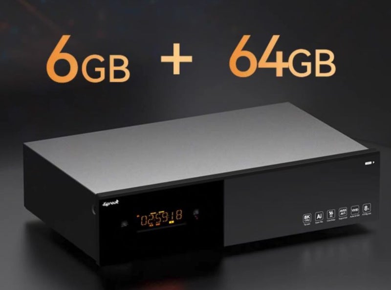 Egreat A20M 8K 120FPS UHD HDD Media Player Brand New - GreshamTech