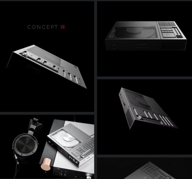 Concept R CD Player R2R on the go pocket DAC DAP Music Player Brand New - GreshamTech