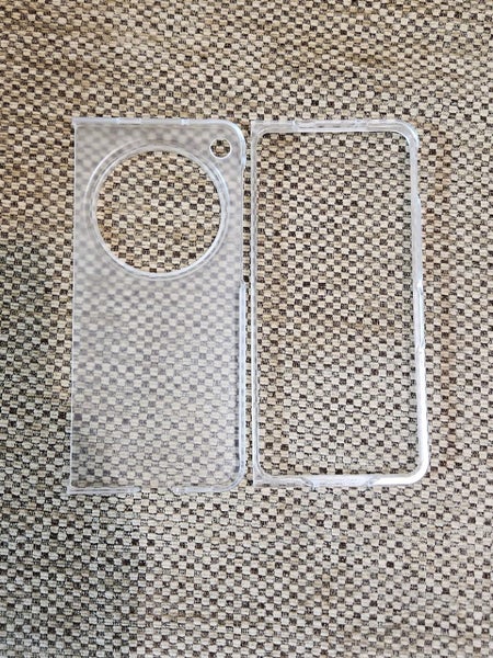 OPPO Find N3 foldable plastic case ( clear matte ) Brand New 0706 - GreshamTech