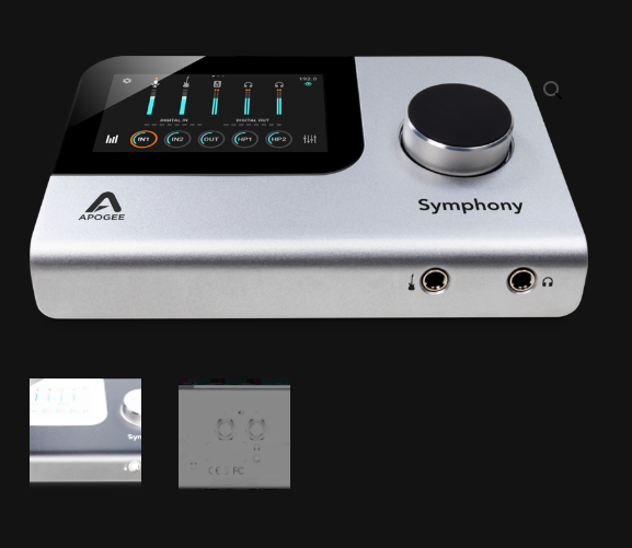 Apogee Symphony Desktop USB DAC Recording Interface DSP Brand New - GreshamTech