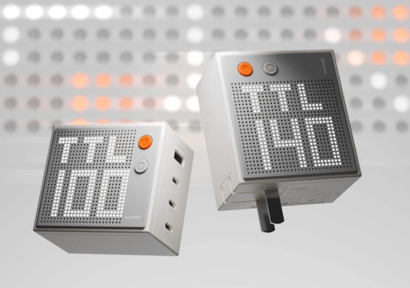 Sharge 100w / 140w LED Display GaN Smart Desktop Charger Brand New - GreshamTech