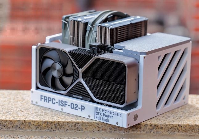 FRPC-ISF-02 iTX Case Semi-Open Brand New 2.5 Slots GPU - GreshamTech
