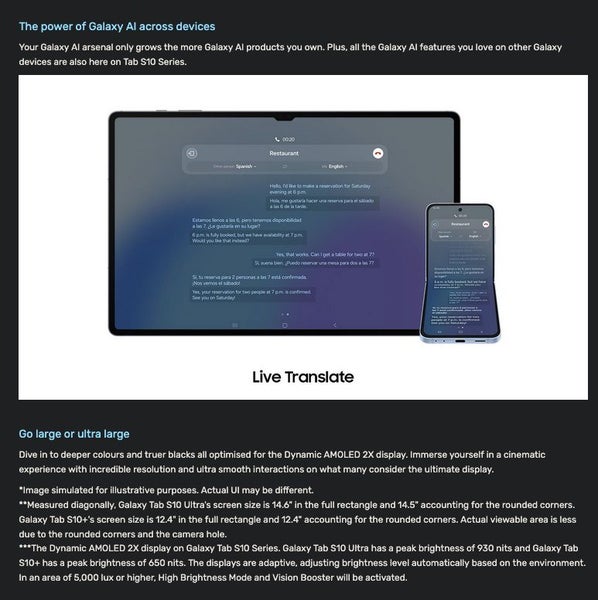 Samsung Tab S10FE / S10 FE 8+128GB Cellular Like New - GreshamTech