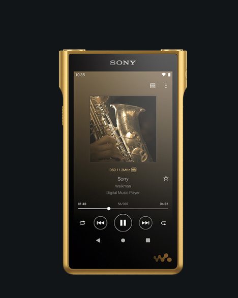 Sony WM1ZM2 Walkman Signature Series portable DAC Player ex-demo Liked New - GreshamTech