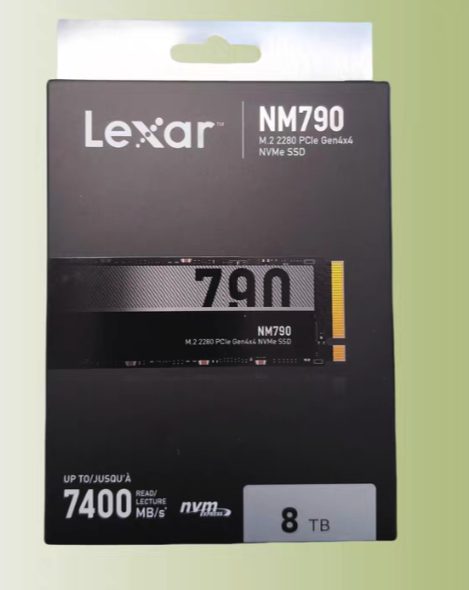 Lexar NM790 8TB SSD NVMe Brand New PCIE-4.0 - GreshamTech