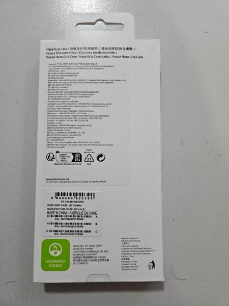 Samsung Galaxy A54 Haze Grip Case White Brand New 0688 - GreshamTech