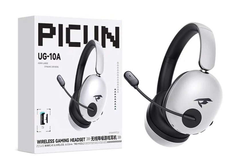UG10A noise cancelling Wireless 2.4G -56db Headphones Brand New - GreshamTech