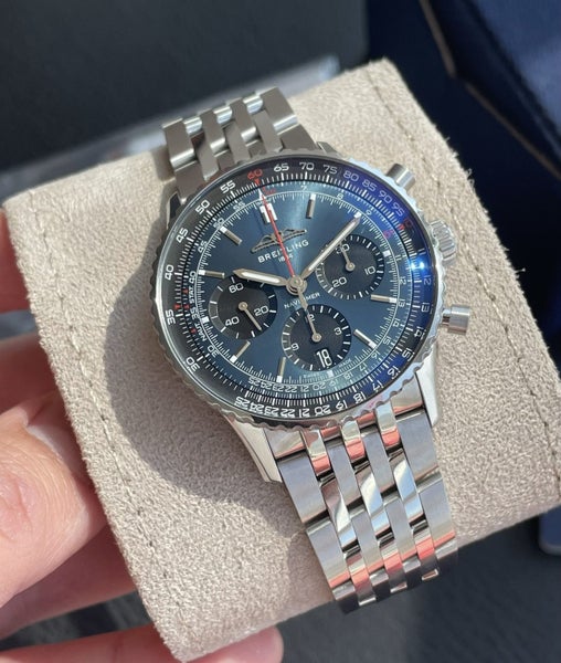 Breitling Top Time B01 Shelby Cobra 41mm AB01763A1C1X1 Watch Like New - GreshamTech