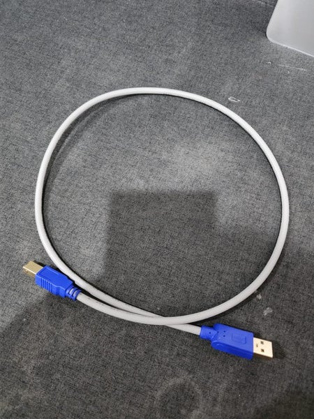 USB A to USB B 2.0 printer upstream cable 0.8m 80cm Brand New - GreshamTech