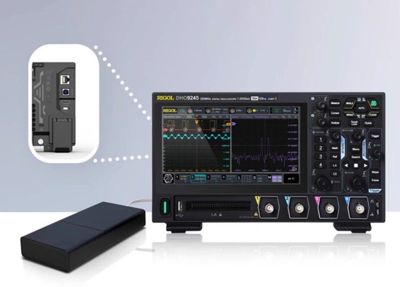 Rigol DHO-924S Oscilloscope 250Mhz / 4 Channels Brand New - GreshamTech