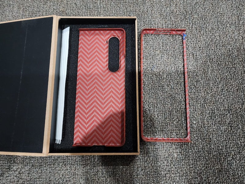 Samsung Fold 5 Fold5 Case Real Carbon Fiber used 9/10 condition (0761) - GreshamTech