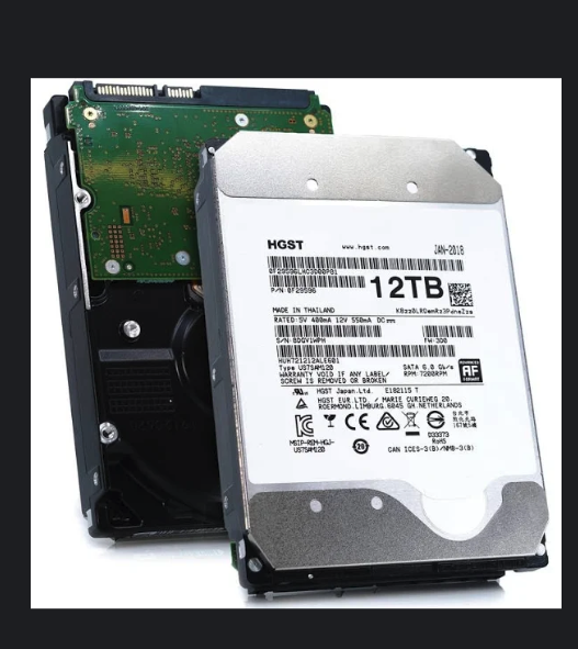 HGST 12TB Hard Drive HDD 12TB 3.5 Enterprise Capacity SATA Brand New - GreshamTech