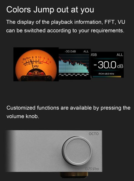 TOPPING D70 PRO OCTO CS43198x8 High fidelity Player Like New ex-demo - GreshamTech