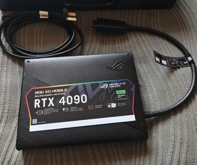 Asus ROG XG Mobile Station RTX4090 laptop External GPU for ROG X Flow Laptop - GreshamTech