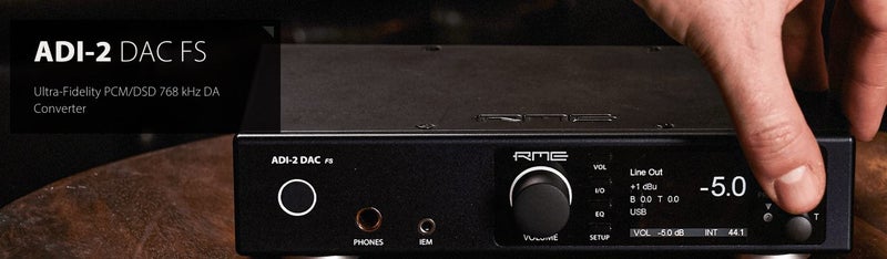 RME ADI-2 FS DAC DAP Music Player high fidelity DSD Brand New - GreshamTech