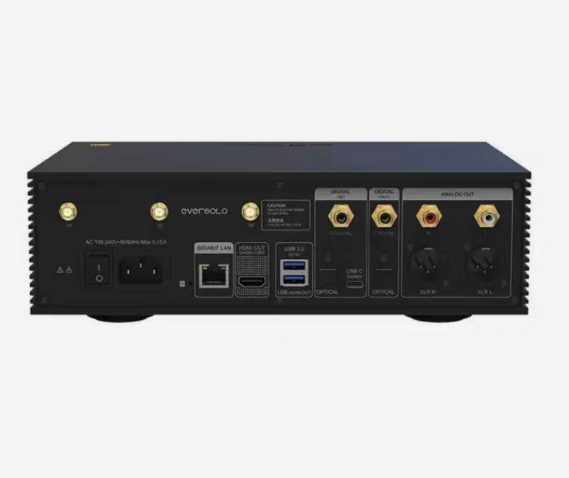 EverSolo DMP-A6 Music Streamer Network player DAC & Pre-Amp Brand New - GreshamTech